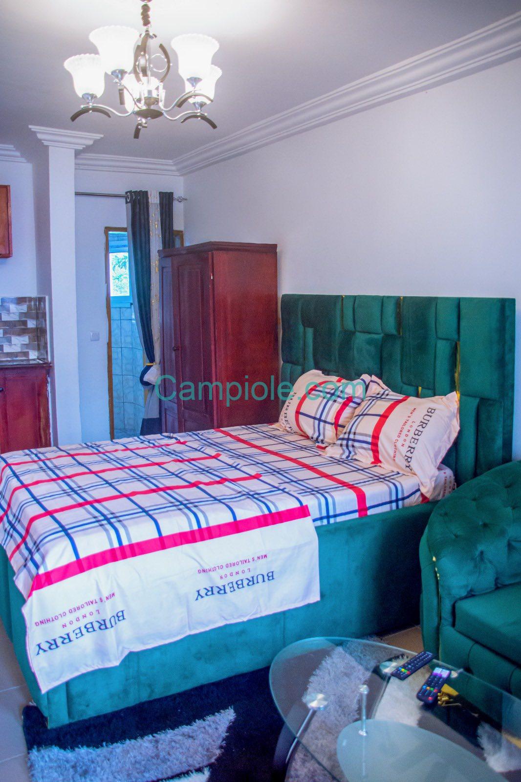 40779- Chambre meublée à Douala Ndogbong face commissariat 10e