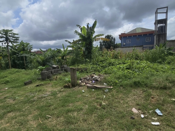 Terrain titré à vendre à Logbessou superficie 357m²