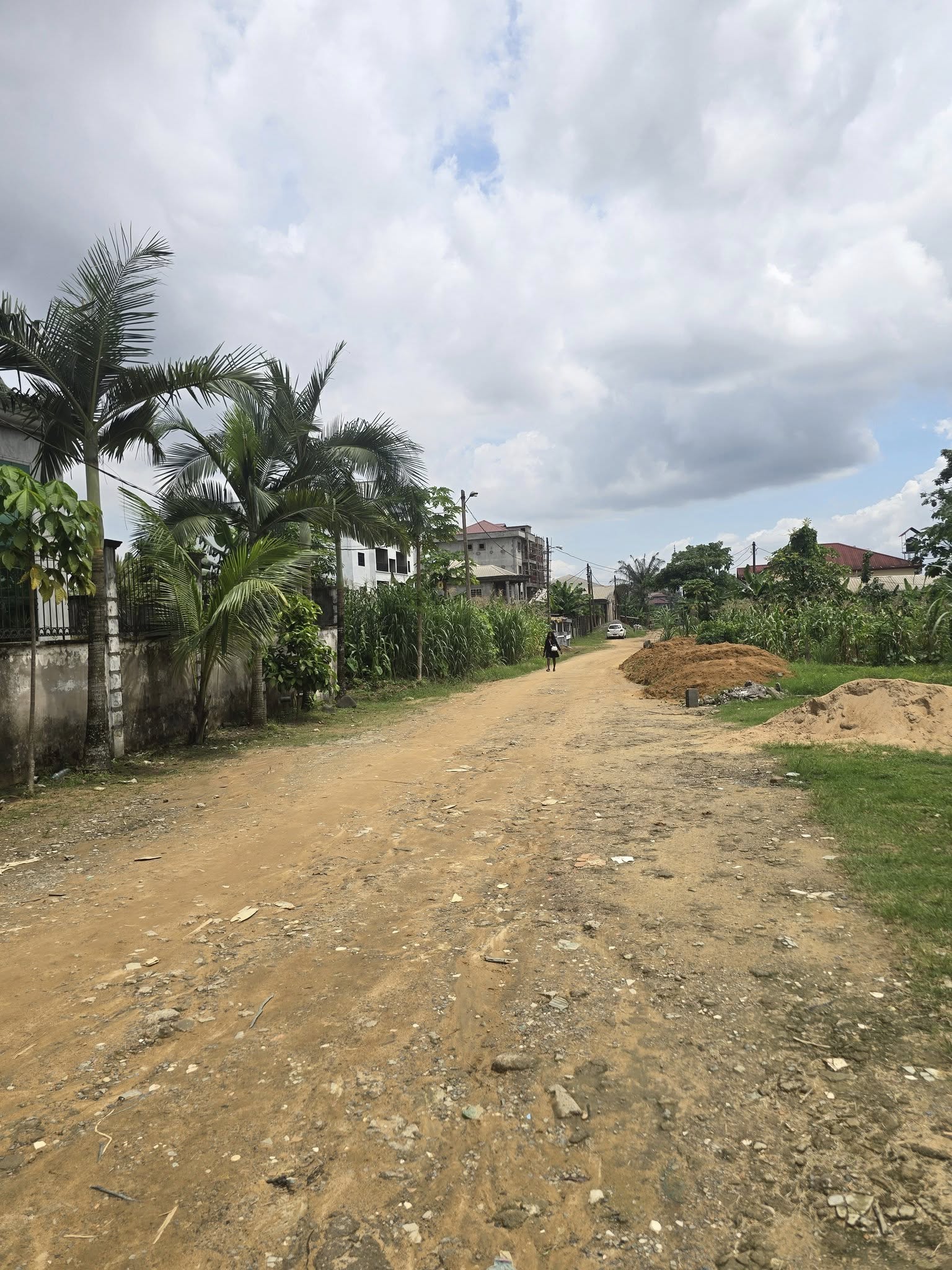 Terrain titré à vendre à Logbessou superficie 357m²