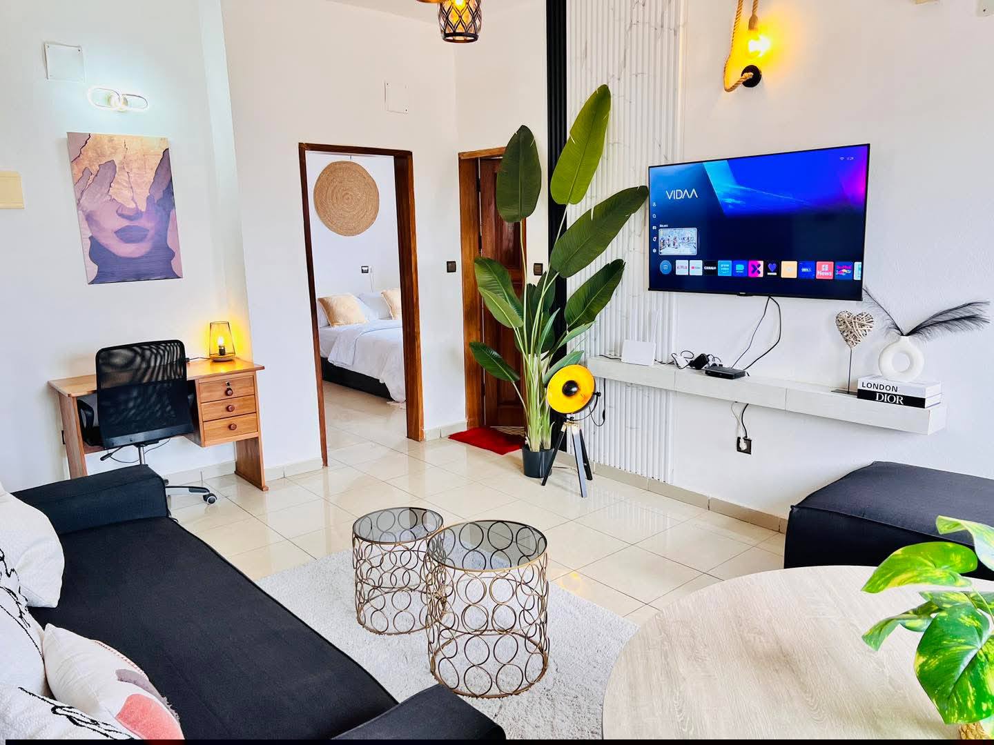 Magnifiques studios meublés à Yaoundé Omnisports