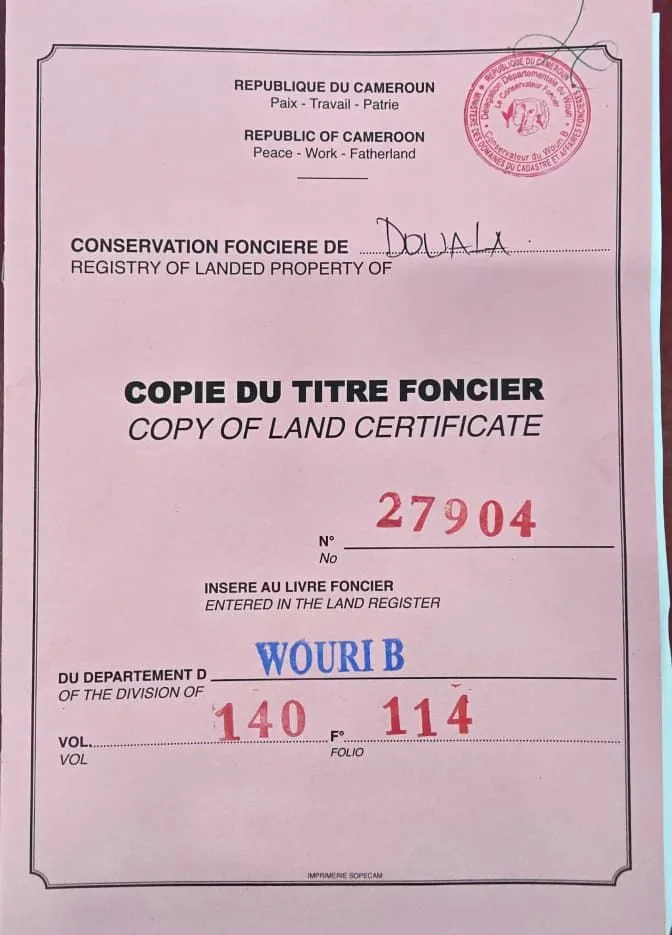 copie titre foncier
