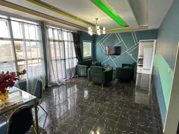 Bel appartement 2 chambres avec piscine à Tradex Éleveur, Yaoundé